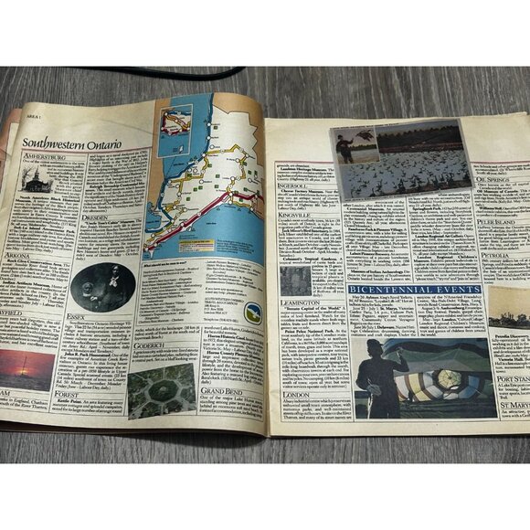 Ontario Bicentennial 1984 Bicentennial Guide The Place We Call Home Paperback - Picture 3 of 7